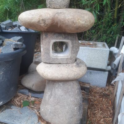 Japanese style stone lantern